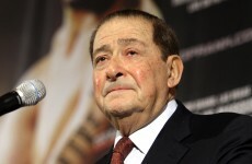 Here's the interview where Bob Arum compared Floyd Mayweather to Goebbels