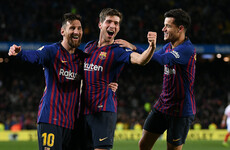 Coutinho thanks Messi for penalty gesture amid Barcelona's cup triumph