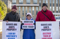 Anti-abortion protesters say they received 'reliable information' on abortions taking place in Drogheda hospital