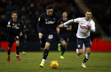 Irish international trio feature as Preston and Derby share the spoils