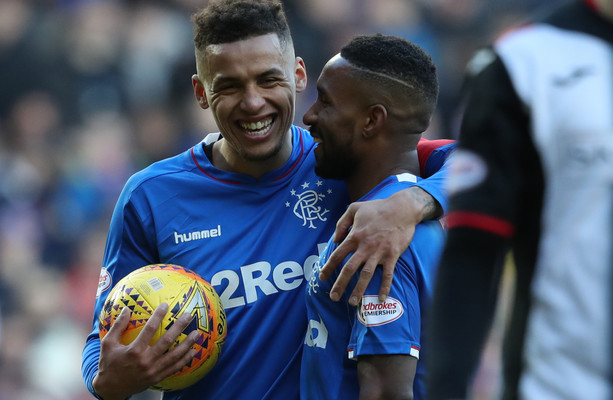 Rangers win four penalties in rout of St Mirren