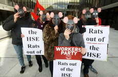 'Rats out of the HSE': Protesters want external probe into claims abortion details were leaked