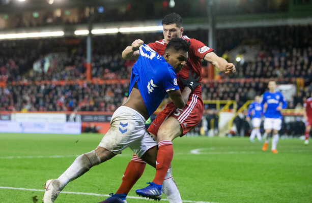 Rangers star earns third red of the season against Aberdeen, Celtic maintain lead