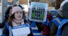Nurses on strike: 'You can't go home after your shift and feel you've done a good job'