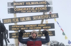 'Summit night was hell on earth' - Ferris scales Kilimanjaro in aid of injured players