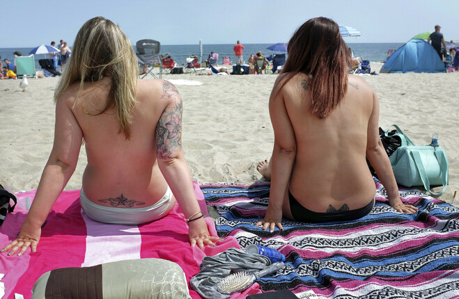 Nude Beach Topless - Free the nipple' campaigners lose battle to overturn US conviction