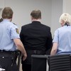 Breivik trial interrupted by shoe-thrower