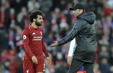 'He played an outstanding game' - Klopp praises Salah after hitting 20 goals in back-to-back seasons