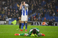 Duffy on target but Burnley extend Brighton's winless run