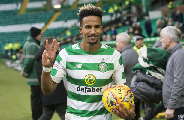 Scott Sinclair scores hat-trick as Celtic maintain push for third treble in a row