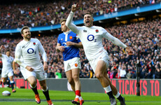 'We definitely played some good rugby at times': Hat-trick hero May delighted as England hammer France