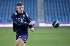 Scotland lose centre Huw Jones for the rest of the Six Nations