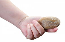 Teen who threw stone at another youth's head is jailed for a year