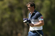 Ireland's Paul Dunne joins leader Per Langfors with Perth bye