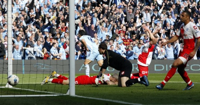 The moment that Sergio Aguero won the Premier League for Manchester City