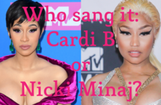 Who sang it: Cardi B or Nicki Minaj?