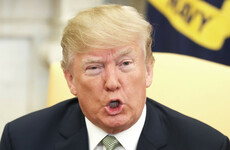 Trump says reports of talks to remove him from office part of 'treasonous' push against him