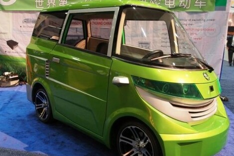 Ample's new electronic car