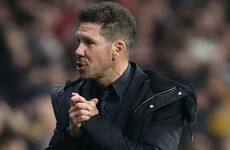 Diego Simeone apologises for crotch-clutching celebration