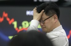 Going down: Markets fall across Europe as Spain sells off €2.9bn of bonds