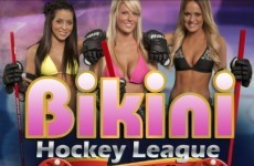 Forget about the Lingerie Football League, there's going to be a Bikini Hockey League now