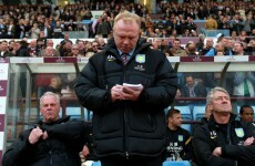 Aston Villa sack Alex McLeish after disappointing season