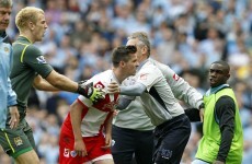 Barton charged with two counts of violent conduct