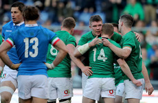 Ireland survive first-half scare in Rome to notch bonus-point win over Italy