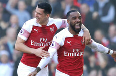 Lacazette and Mkhitaryan send Gunners fourth with win over Saints