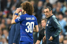 'I love the way he plays, the way he is as a man' - Luiz offers Sarri support