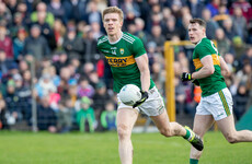 'It’s great to be back contributing and to be playing with Kerry again'