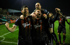 Corcoran penalty seals another derby win for Bohs against ten-man Rovers