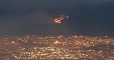 Firefighters battle gorse fire in Dublin Mountains and UK records hottest February day ever