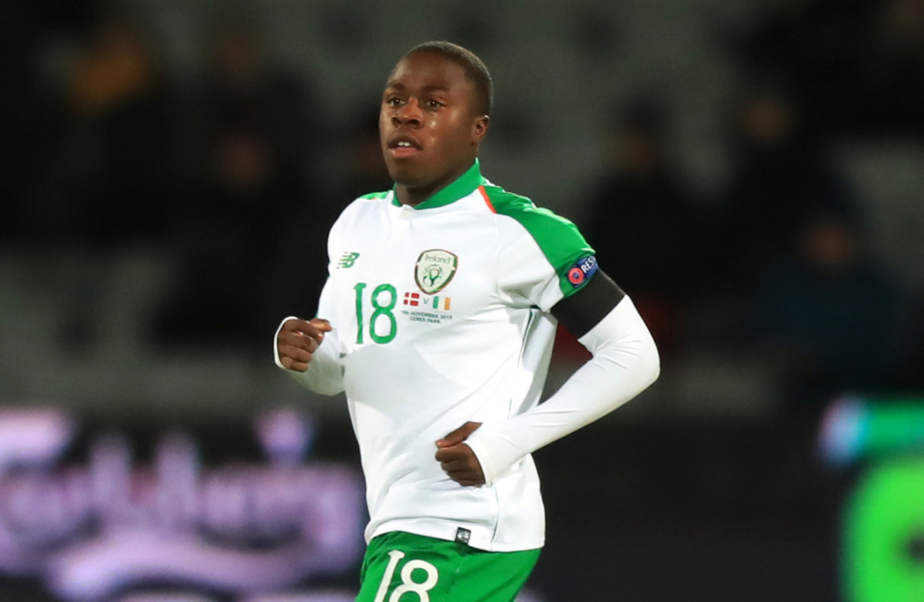 Blow for Ireland as Obafemi is ruled out for the rest of the season