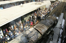 At least 20 killed in train crash in Cairo's main railway station