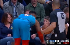 NBA's Westbrook calls for protection from fans after claiming child 'hit' him during a game