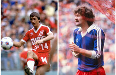 'I was an apprentice down the shipyard so it was just a privilege to be on the same field': Cruyff and the Irishman