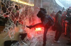 Sound familiar? Student protest in London turns nasty