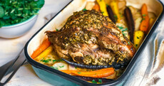 The easiest Sunday feast: How to make a full roast lamb dinner in just one pan