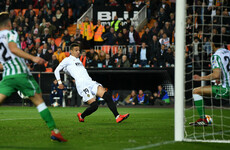 Rodrigo strike does the job for Valencia to book Copa final date against Barcelona