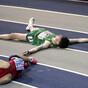 Disastrous start for Ireland in Glasgow as Greene takes a fall and Barr finishes last