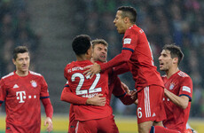 Five-star Bayern Munich pull level with Dortmund at Bundesliga summit