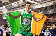 Bronze medal for Ireland as Mark English grabs third in European Indoor 800m final