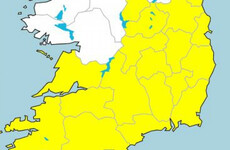 Heavy rain and spot flooding likely as weather warning issued for Munster and Leinster
