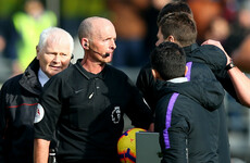 Pochettino fined and handed touchline ban over row with referee Mike Dean