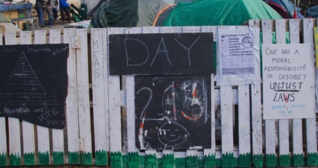 Occupy Galway: the last day of the Eyre Square camp