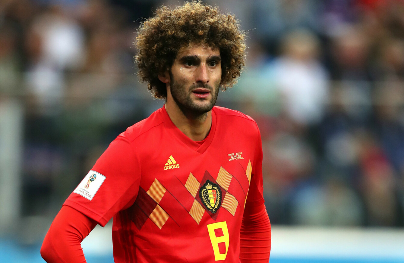 Fellaini calls time on international career to 'allow next generation