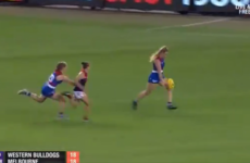 Mayo star Rowe flattens opponent and scores a goal while Tipp's McCarthy also on target