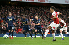 How did you rate Arsenal and Manchester United in Sunday's Premier League clash?