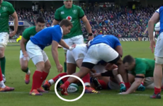 Cian Healy's law knowledge nearly delivers clever try against France